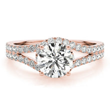 Load image into Gallery viewer, Round Engagement Ring M50663-E-3/4

