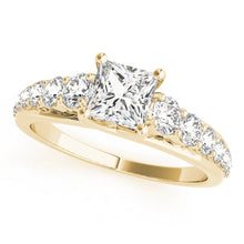 Load image into Gallery viewer, Square Engagement Ring M50773-E-6.5
