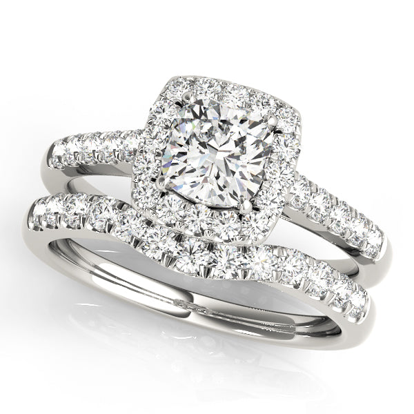 Cushion Engagement Ring M50778-E-1