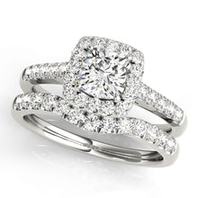 Load image into Gallery viewer, Cushion Engagement Ring M50778-E-2
