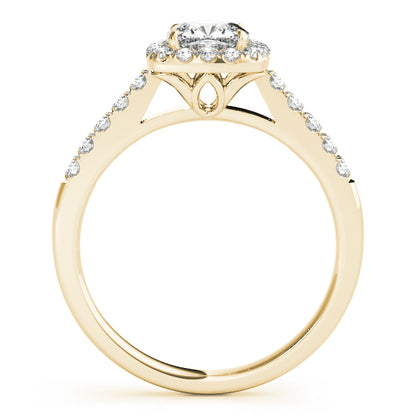 Cushion Engagement Ring M50778-E-1