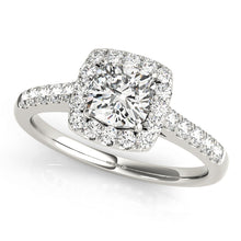 Load image into Gallery viewer, Cushion Engagement Ring M50778-E-1
