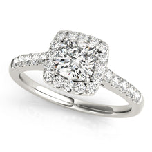 Load image into Gallery viewer, Cushion Engagement Ring M50778-E-3/4
