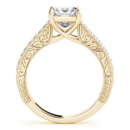 Square Engagement Ring M50799-E-3.8