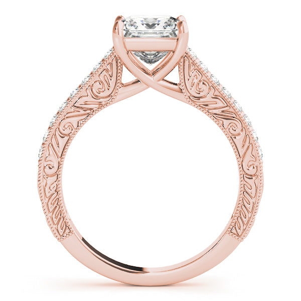 Square Engagement Ring M50799-E-3.8
