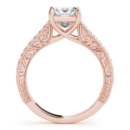 Square Engagement Ring M50799-E-3.8
