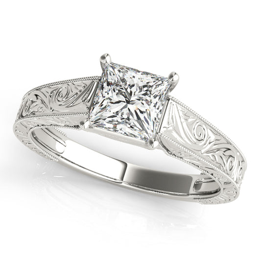 Square Engagement Ring M50806-E-3.8