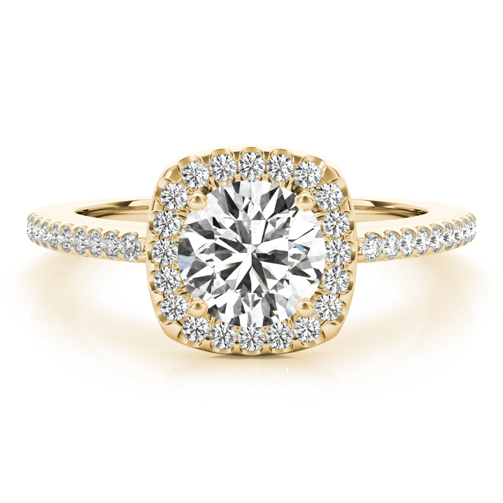Round Engagement Ring M50815-E-11/4