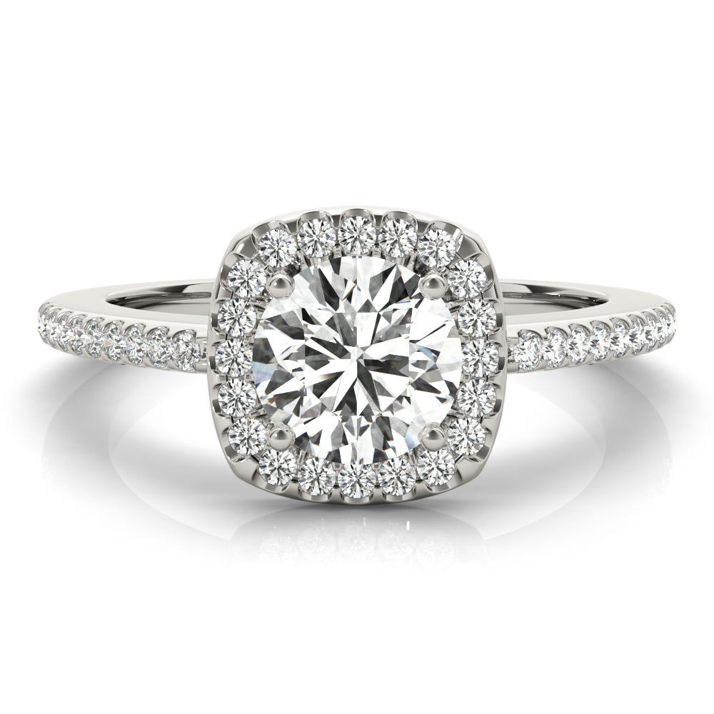 Round Engagement Ring M50815-E-11/4
