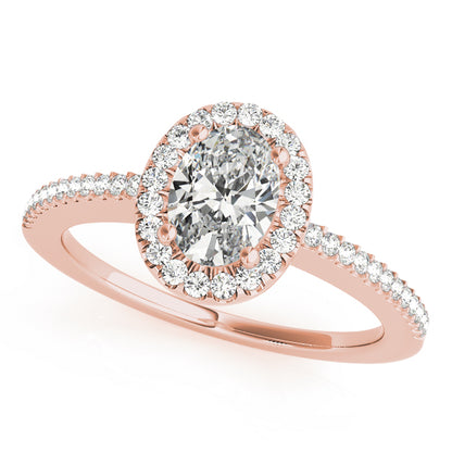 Oval Engagement Ring M50816-E-5.5X3.5