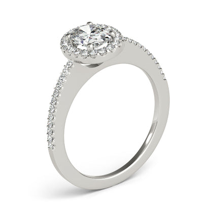 Oval Engagement Ring M50816-E-5.5X3.5