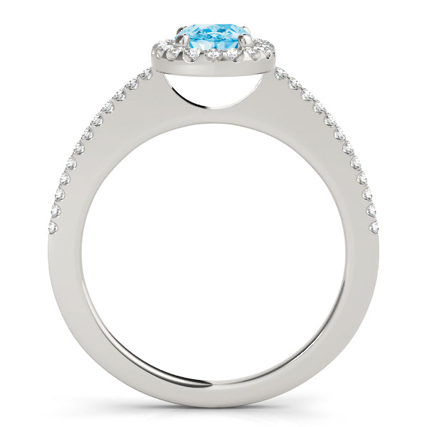 Oval Engagement Ring M50816-E-5.5X3.5