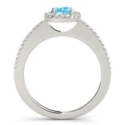 Oval Engagement Ring M50816-E-5.5X3.5