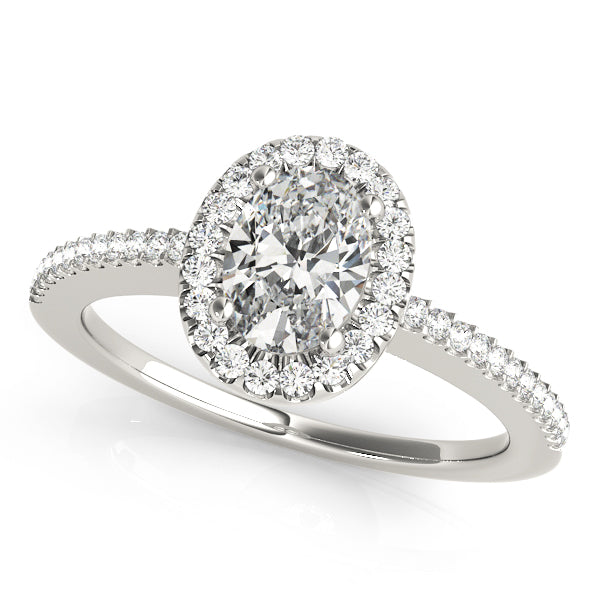 Oval Engagement Ring M50816-E-5.5X3.5