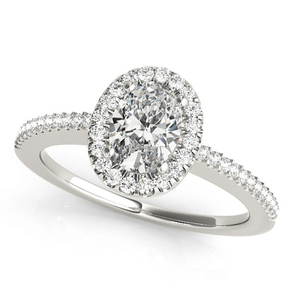 Oval Engagement Ring M50816-E-5.5X3.5