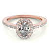 Load image into Gallery viewer, Oval Engagement Ring M50816-E-6X4
