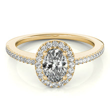 Load image into Gallery viewer, Oval Engagement Ring M50816-E-5.5X3.5
