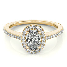 Load image into Gallery viewer, Oval Engagement Ring M50816-E-7.5X5.5
