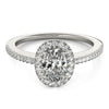 Load image into Gallery viewer, Oval Engagement Ring M50816-E-6X4
