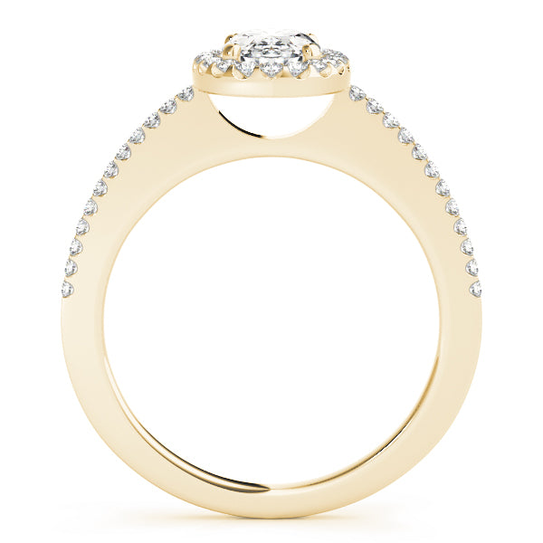 Oval Engagement Ring M50816-E-5.5X3.5