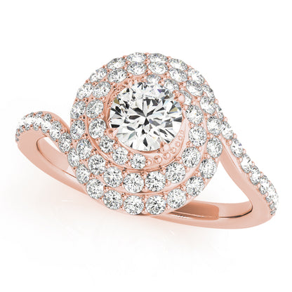 Round Engagement Ring M50824-E-1/2