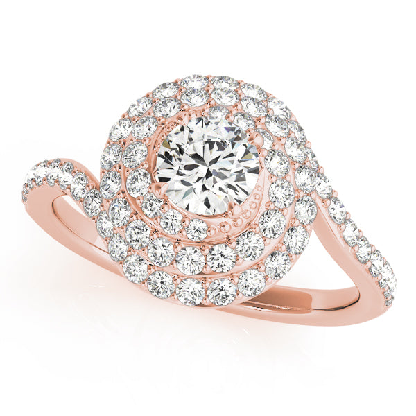 Round Engagement Ring M50824-E-11/4