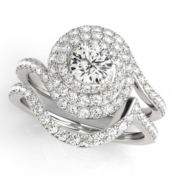 Round Engagement Ring M50824-E-11/4