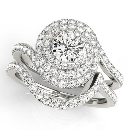 Round Engagement Ring M50824-E-11/4