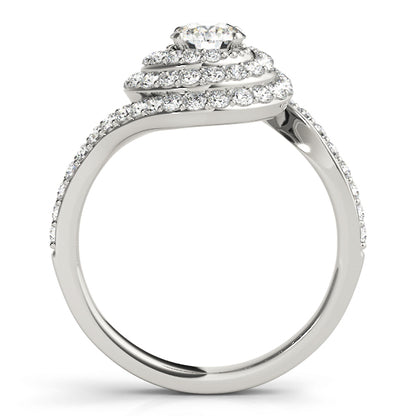 Round Engagement Ring M50824-E-3/4