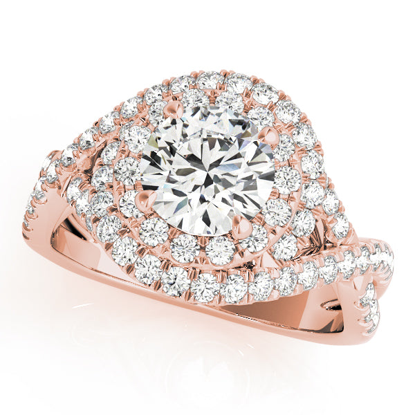 Round Engagement Ring M50827-E-11/2