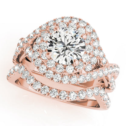 Round Engagement Ring M50827-E-3/4
