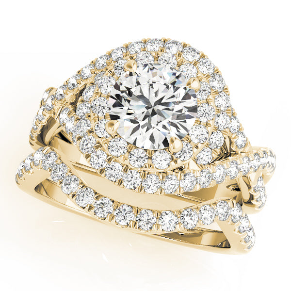 Round Engagement Ring M50827-E-11/2