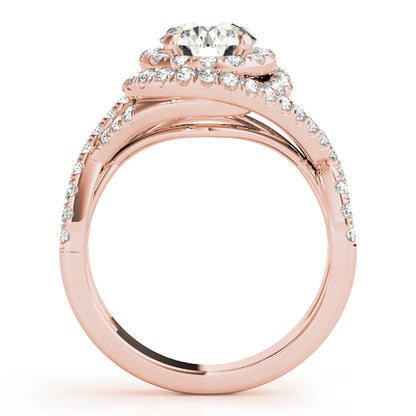 Round Engagement Ring M50827-E-11/2