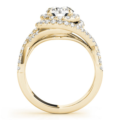 Round Engagement Ring M50827-E-11/4