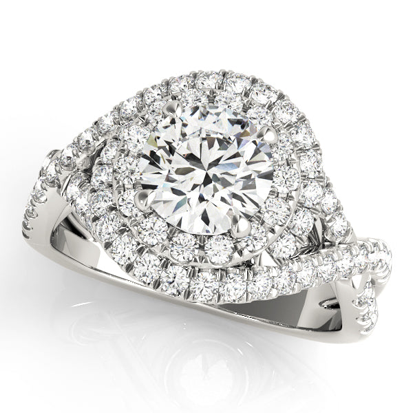 Round Engagement Ring M50827-E-11/2