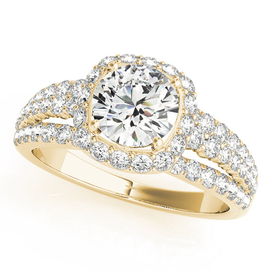 Round Engagement Ring M50829-E-1
