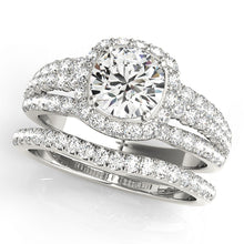 Load image into Gallery viewer, Round Engagement Ring M50829-E-3/4

