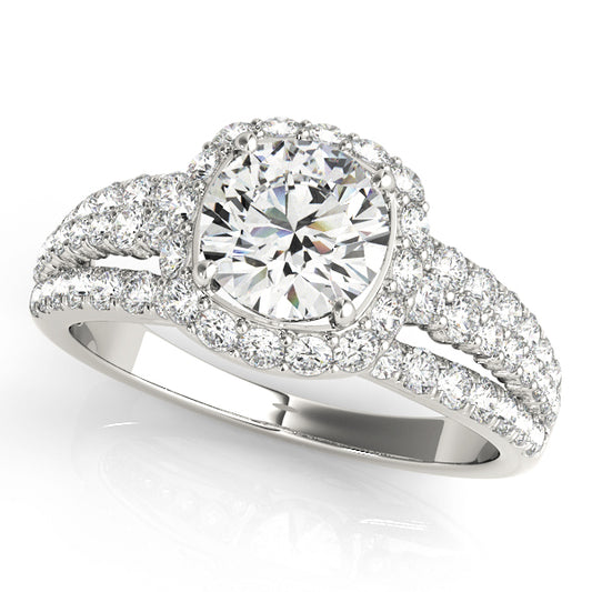 Round Engagement Ring M50829-E-3/4