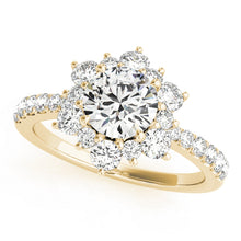 Load image into Gallery viewer, Round Engagement Ring M50834-E-3/4
