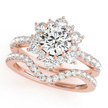 Load image into Gallery viewer, Round Engagement Ring M50834-E-3/4
