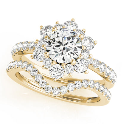 Round Engagement Ring M50834-E-1/2