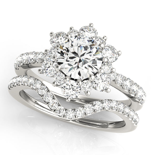 Round Engagement Ring M50834-E-3/4