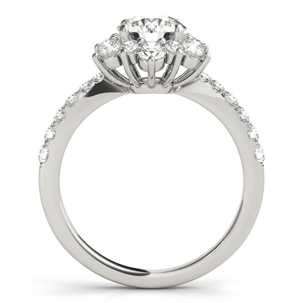 Round Engagement Ring M50834-E-1/2