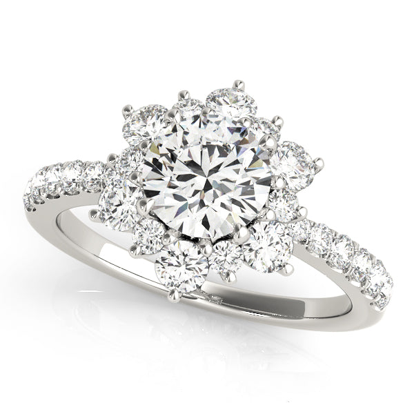 Round Engagement Ring M50834-E-3/4