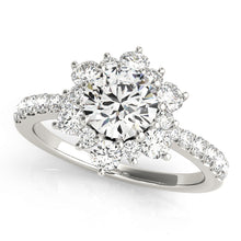 Load image into Gallery viewer, Round Engagement Ring M50834-E-1/2
