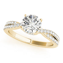 Load image into Gallery viewer, Round Engagement Ring M50843-E-1/2
