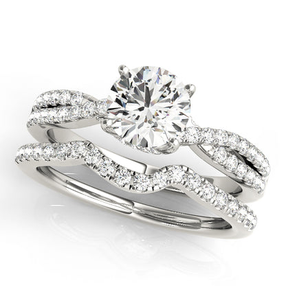 Round Engagement Ring M50843-E-3/4