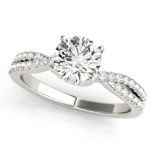 Round Engagement Ring M50843-E-1/2