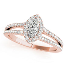 Load image into Gallery viewer, Marquise Engagement Ring M50853-E-7X3.5
