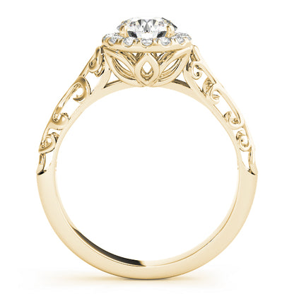 Round Engagement Ring M50855-E-7.5